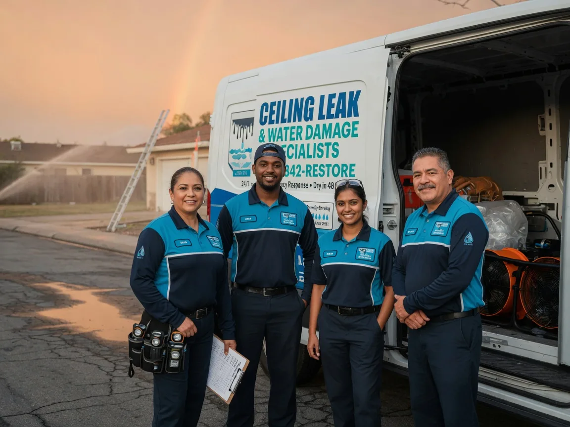 Ceiling Leak Cleanup company in Bear Lake, MI